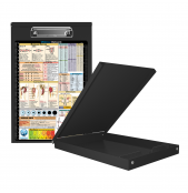 WhiteCoat Clipboard® Storage - Black Nursing Edition